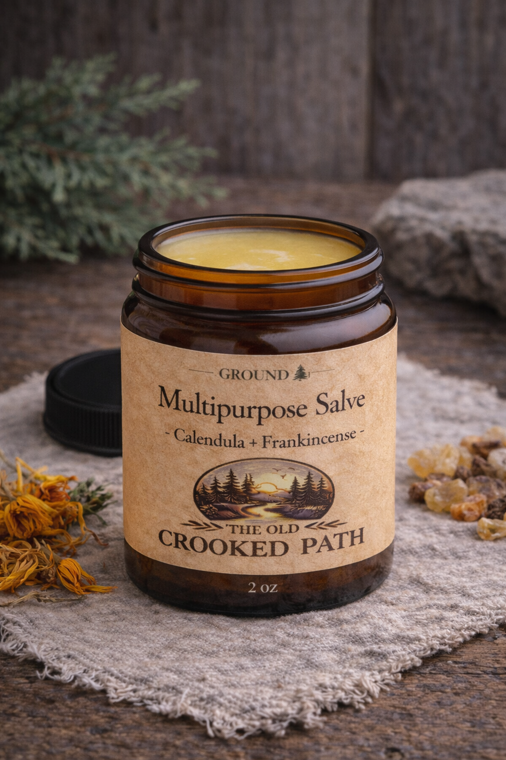 Multipurpose Salve — Calendula + Frankincense