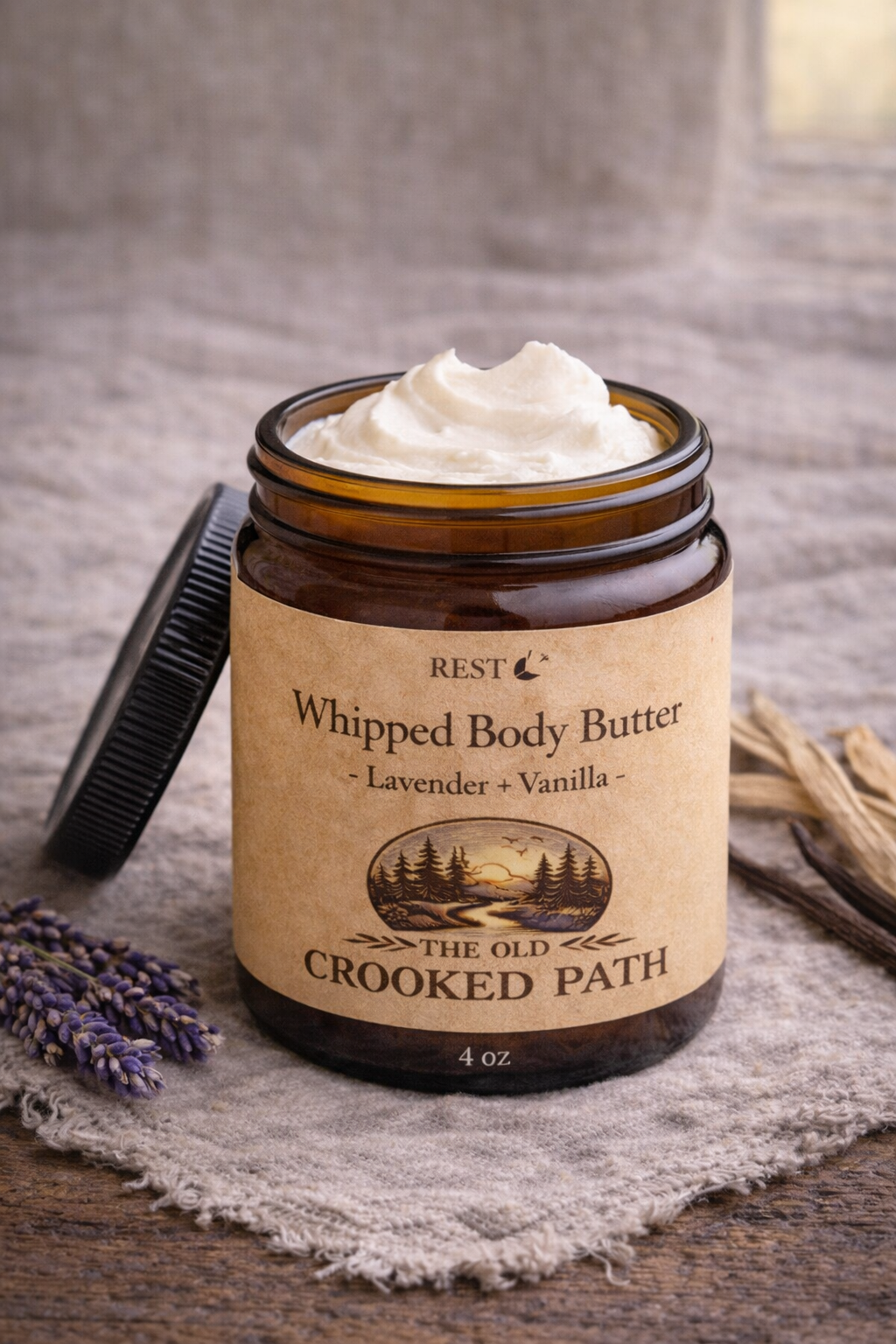 Whipped Body Butter — Lavender + Vanilla