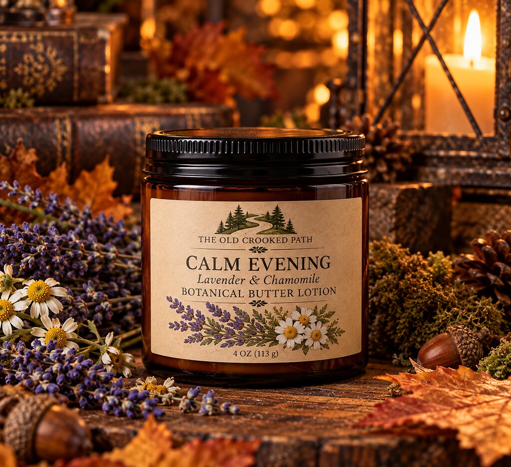 Calm Evening Lavender & Chamomile Botanical Butter Lotion