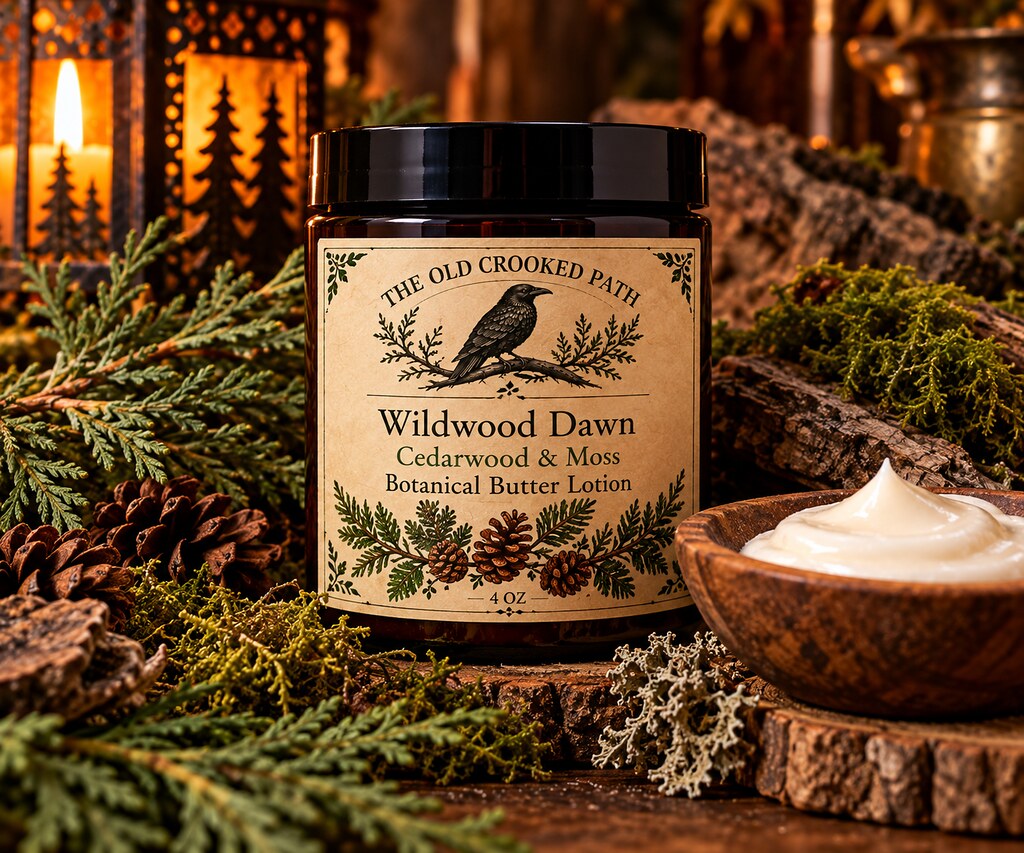 Wildwood Dawn Cedarwood & Moss Botanical Butter Lotion