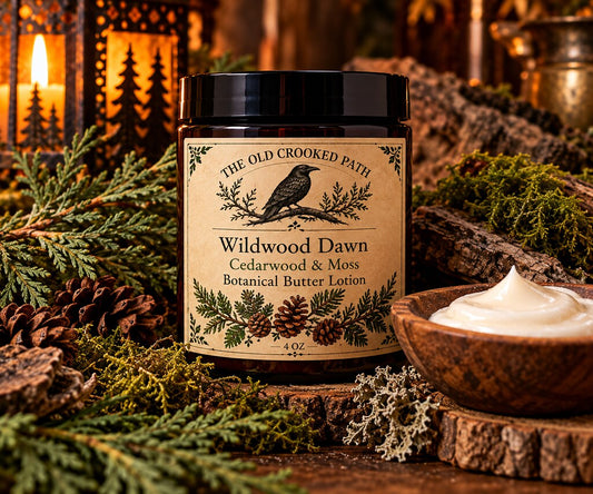 Wildwood Dawn Cedarwood & Moss Botanical Butter Lotion