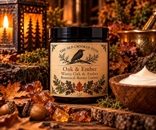 Oak & Ember Botanical Butter Lotion — Warm Oak & Amber