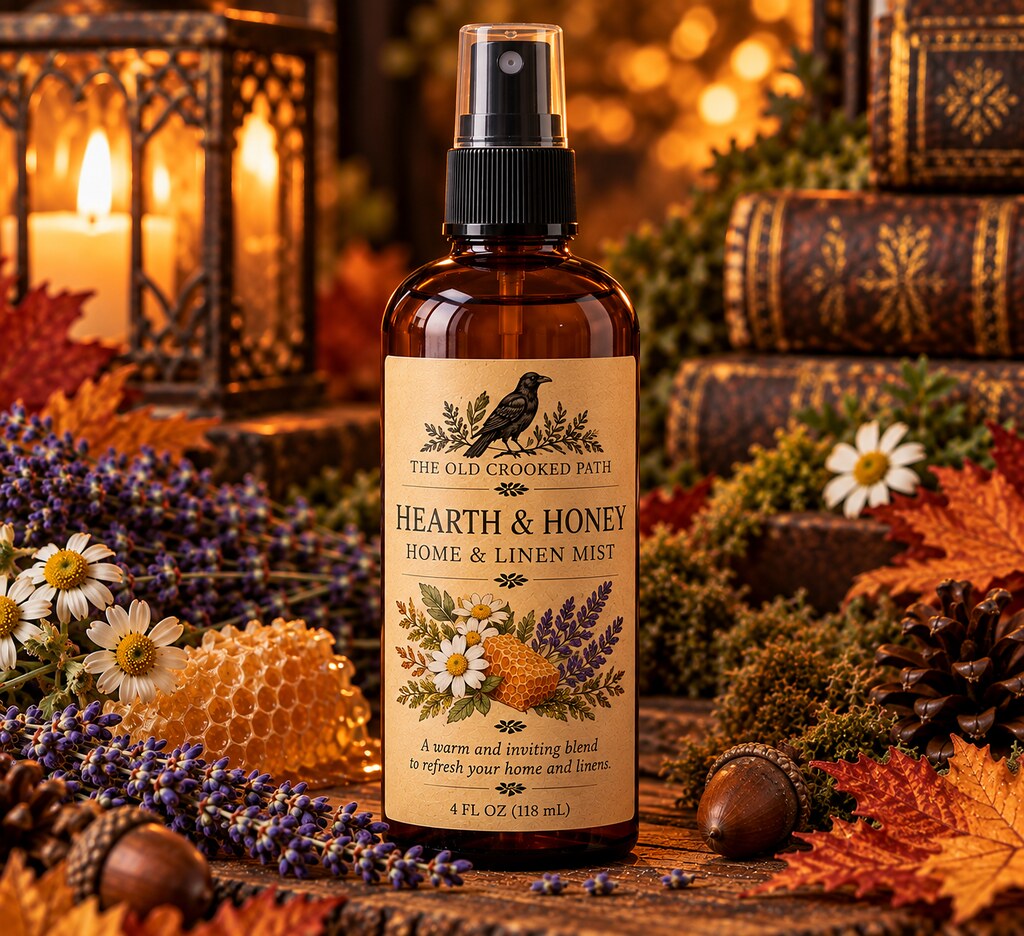 Hearth & Honey Home & Linen Mist — Vanilla & Oat