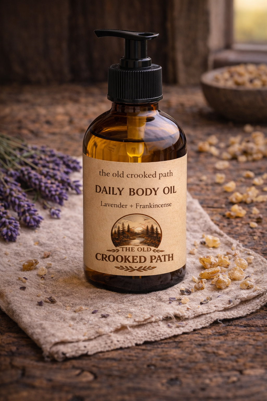 Daily Body Oil — Lavender + Frankincense